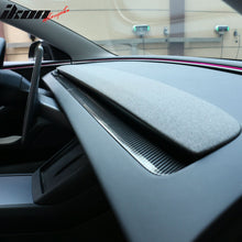 Load image into Gallery viewer, 2024-2025 Tesla Model 3 Carbon Fiber Print Dashboard Wrap Cover ABS