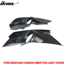 Load image into Gallery viewer, 2015-2017 Ford Mustang JC Style 2PC Fog Lights Lamp Cover Carbon Fiber