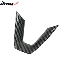 Load image into Gallery viewer, 2024-2025 Tesla Model 3 Carbon Fiber Print Steering Wheel Panel Trim