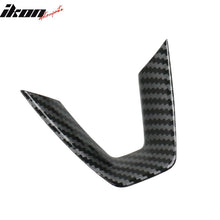 Load image into Gallery viewer, 2024-2025 Tesla Model 3 Carbon Fiber Print Steering Wheel Panel Trim
