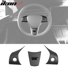 Load image into Gallery viewer, 2017-2023 Tesla 3 &amp; 20-23 Y Steering Wheel Trim ABS