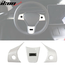 Load image into Gallery viewer, 2017-2023 Tesla 3 &amp; 20-23 Y Steering Wheel Trim ABS