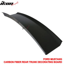 Load image into Gallery viewer, 2015-2023 Ford Mustang Vintage Rear Trunk Lid Cover Panel Carbon Fiber