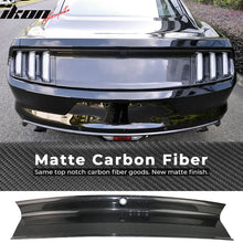 Load image into Gallery viewer, 2015-2023 Ford Mustang Vintage Rear Trunk Lid Cover Panel Carbon Fiber