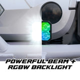 XKGlow RGBW Addressable Cube Light Kit - Spot Beam