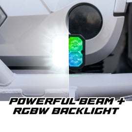 XKGlow RGBW Addressable Cube Light - Fog Beam