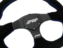 Load image into Gallery viewer, PRP Suede D-Shape Steering Wheel - Blue