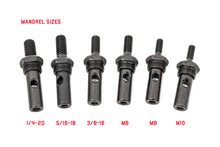 Load image into Gallery viewer, Nutsert Toolkit - 10 Piece System W/Quick Change Mandrel Set