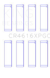 King Subaru FA20 (Size .026) pMaxKote Performance Rod Bearing Set