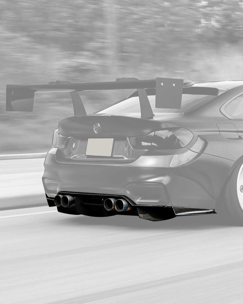 BMW 3 Series F80 F82 M3 M4 PSM Style Carbon Fiber Rear Diffuser Under Tray (2015 - 2020)