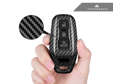 Load image into Gallery viewer, AutoTecknic Dry Carbon Remote Key Case - Audi A6 e-tron | Q4 e-tron | Q6L e-tron 2025-Up