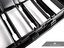 Load image into Gallery viewer, AutoTecknic Dual-Slats Gloss Black Front Grille - G20 3-Series LCI