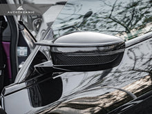 Load image into Gallery viewer, AutoTecknic G8X Style M-Inspired Version II Dry Carbon Mirror Covers - G20 3-Series | G22/ G26 4-Series