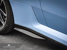 Load image into Gallery viewer, AutoTecknic Dry Carbon Fiber Side Skirt Extension Set - G87 M2