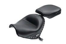 Load image into Gallery viewer, Mustang 09-21 Suzuki Boulevard C50 &amp; C50T Standard Touring 2PC Seat w/Studs - Black