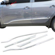 Load image into Gallery viewer, 2010-2013 Hyundai Tucson Chrome 4PCS LH RH Lower Door Molding Trim ABS