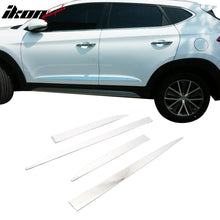 Load image into Gallery viewer, 2016-2017 Hyundai Tucson Chrome 4PCS LH RH Lower Door Molding Trim ABS