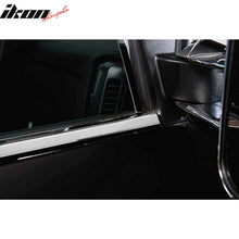 Load image into Gallery viewer, 2014-2018 Chevrolet Silverado 4PCS Window Molding Trim Sill Seal Belt