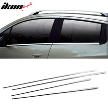 Load image into Gallery viewer, 2013 Chevrolet Spark Chrome 4PC Window Molding Trim Sill Seal Belt ABS