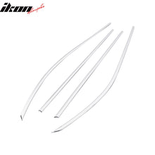 Load image into Gallery viewer, 2017 Hyundai Elantra Chrome 4PC Window Molding Trim Sill Seal Belt ABS