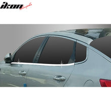 Load image into Gallery viewer, 2016-2017 Kia Optima Chrome 4PC Window Molding Trim Sill Seal Belt ABS