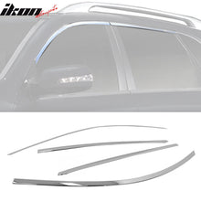 Load image into Gallery viewer, 2011-2013 Kia Sorento Chrome 4PCS RH LH Window Top Molding Trim ABS