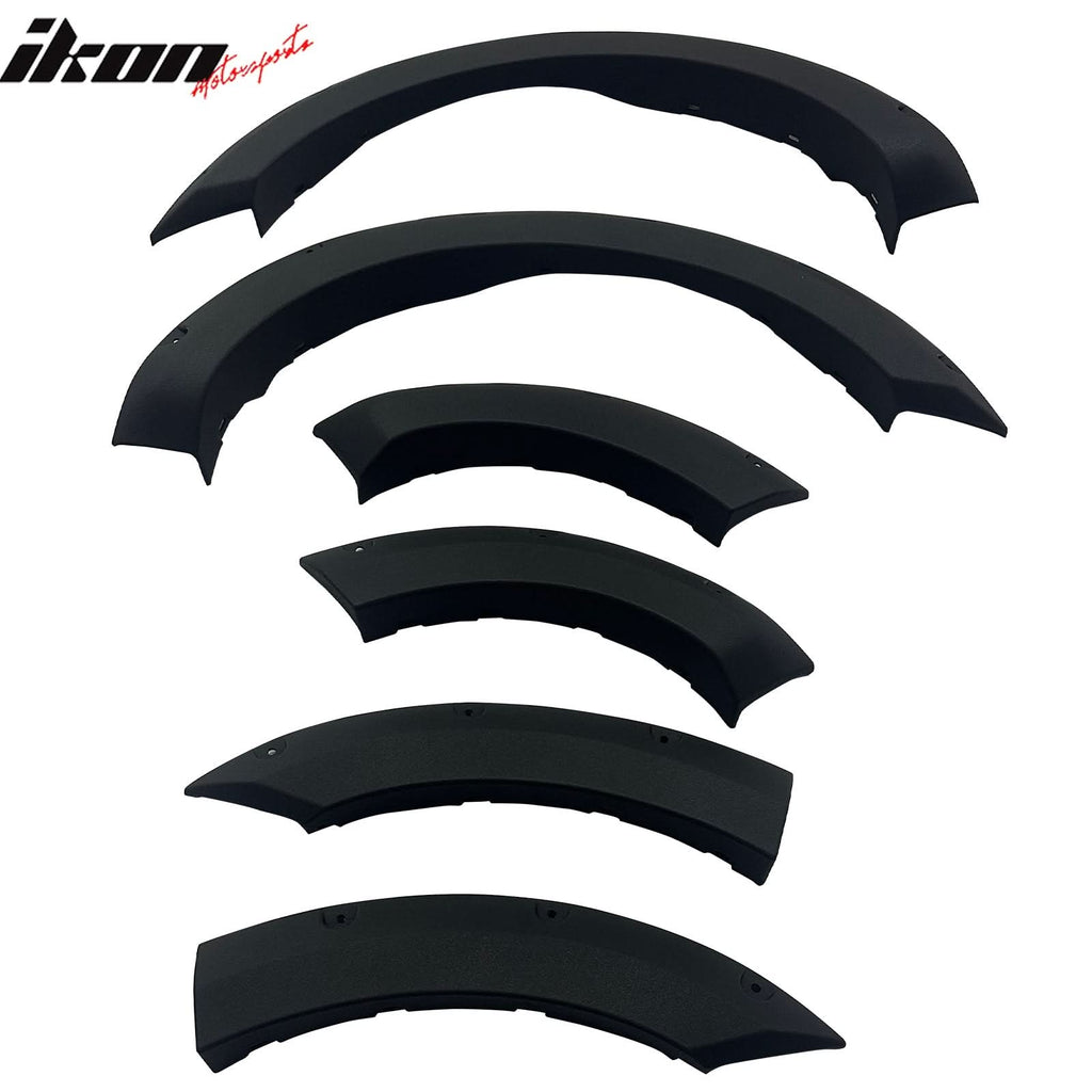 2021-2025 Ford Bronco Sport Pocket Rivet Style Wheel Fender Flares PP