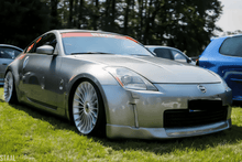 Load image into Gallery viewer, Nissan Fairlady 350z Black INGS Look Front Bumper Lip (2002 - 2008)