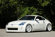 Load image into Gallery viewer, Nissan Fairlady 350z Black INGS Look Front Bumper Lip (2002 - 2008)
