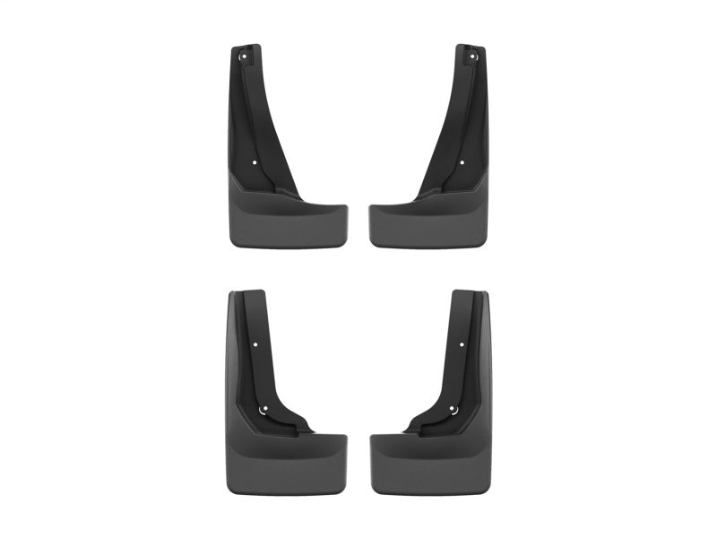 WeatherTech 25-26 Volkswagen Tiguan Front & Rear Mudflaps - Black
