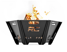 Load image into Gallery viewer, Overland Collapsible Fire Pit w/Carry Bag