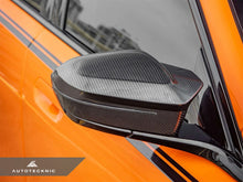Load image into Gallery viewer, AutoTecknic Dry Carbon Fiber Mirror Cap Set - G90/ G99 M5