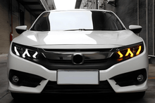 Load image into Gallery viewer, Honda Civic X Lambo Style LED Headlights (2017 - 2020)