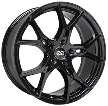 Load image into Gallery viewer, Enkei Vulcan 18x8 45mm Offset 5x112 Bolt 72.6mm Bore Gloss Black Wheel
