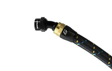 Load image into Gallery viewer, GReddy AN04 30 DEGREE HOSE END SWIVEL BLACK/GOLD ANODIZED