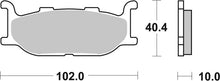 Load image into Gallery viewer, Brembo OE 91-92 Yamaha FZX Zeal 250cc Sinter Brake Pad - Front