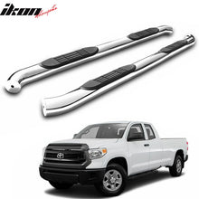 Load image into Gallery viewer, 07-21 Toyota Tundra Double Cab Round Nerf Bars Side Step Running Board