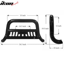 Load image into Gallery viewer, 2008-2010 Ford F250 F350 F450 F550 Super Duty 3" Black Bull Bar Steel