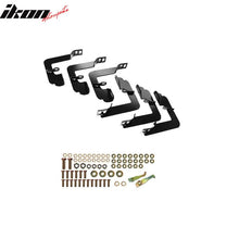 Load image into Gallery viewer, 2004-2008 Ford F150 Black Powder Coat Finish Running Boards Stainless