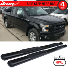 Load image into Gallery viewer, 2015-2022 Ford F150 Super Cab 4in Steel Side Step Bar Running Board