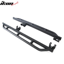 Load image into Gallery viewer, 2007-2018 Jeep Wrangler JK Textured  Iron Steel Black Side Step Bars