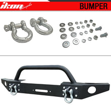 Load image into Gallery viewer, 2007-2017 Jeep Wrangler JK Front Bumper Guard Winch Plate Steel