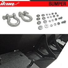 Load image into Gallery viewer, 2007-2017 Jeep Wrangler Front Bumper Guard  Hood Grill Stainless