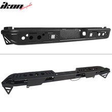 Load image into Gallery viewer, 2015-2022 Ford F150 Textured Black Rear Bumper Guard LED Lights Lamp