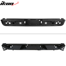 Load image into Gallery viewer, 2015-2022 Ford F150 Textured Black Rear Bumper Guard LED Lights Lamp