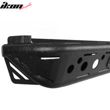 Load image into Gallery viewer, 2015-2022 Ford F150 Textured Black Rear Bumper Guard LED Lights Lamp