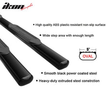 Load image into Gallery viewer, Fits 99-18 Sierra Silverado Crew Cab 5" Running Boards Side Step Bar