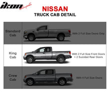 Load image into Gallery viewer, 2004-2015 Nissan Titan Extended Cab 5 Inch Running Boards Carbon Steel