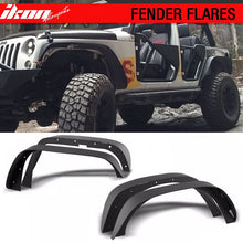 Load image into Gallery viewer, 2007-2017 Jeep Wrangler Jk Textured Flat Style Fender Flare Steel
