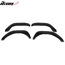 Load image into Gallery viewer, 2018-2023 Jeep Wrangler JL Flat Black Side Fender Flare Iron Steel 4PC